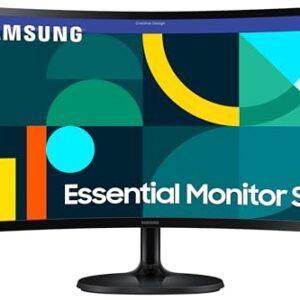 Monitor Samsung Curvo 24” FHD — 100Hz, 4ms, Eye Saver