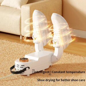 Shoes Dryer Machine Fast Dryer Heater Deodorizer Dehumidifier Device Foot Warmer Heater for Winter Uv Sterilization Shoes Drying